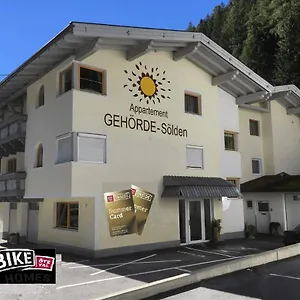  Apartment Gehörde-sölden Österreich